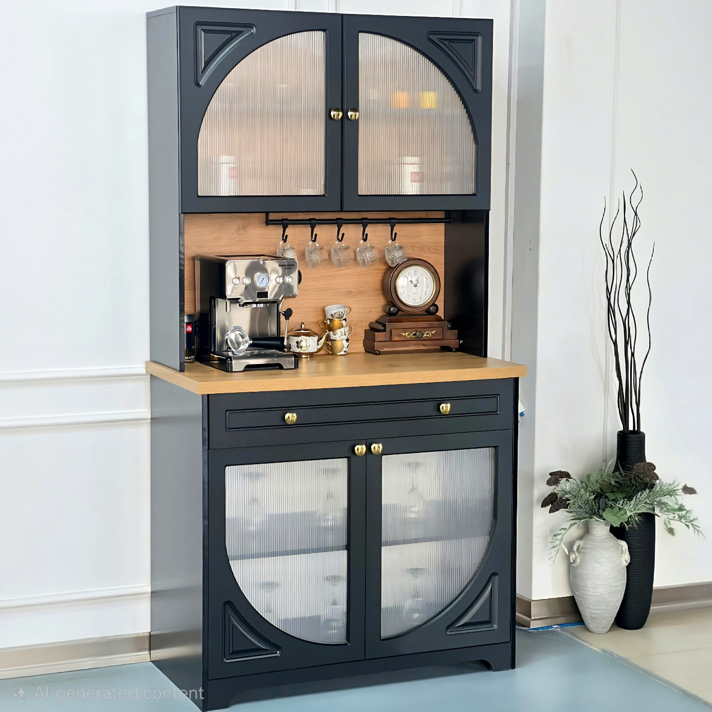 کافی بار قفسه بسته مدل ویونا