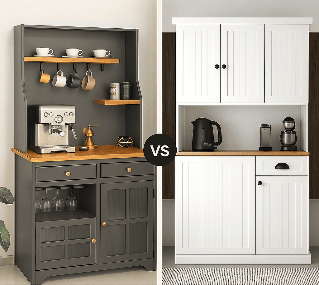 کافیبار با قفسههای باز یا بسته؟ کدام بهتر است؟