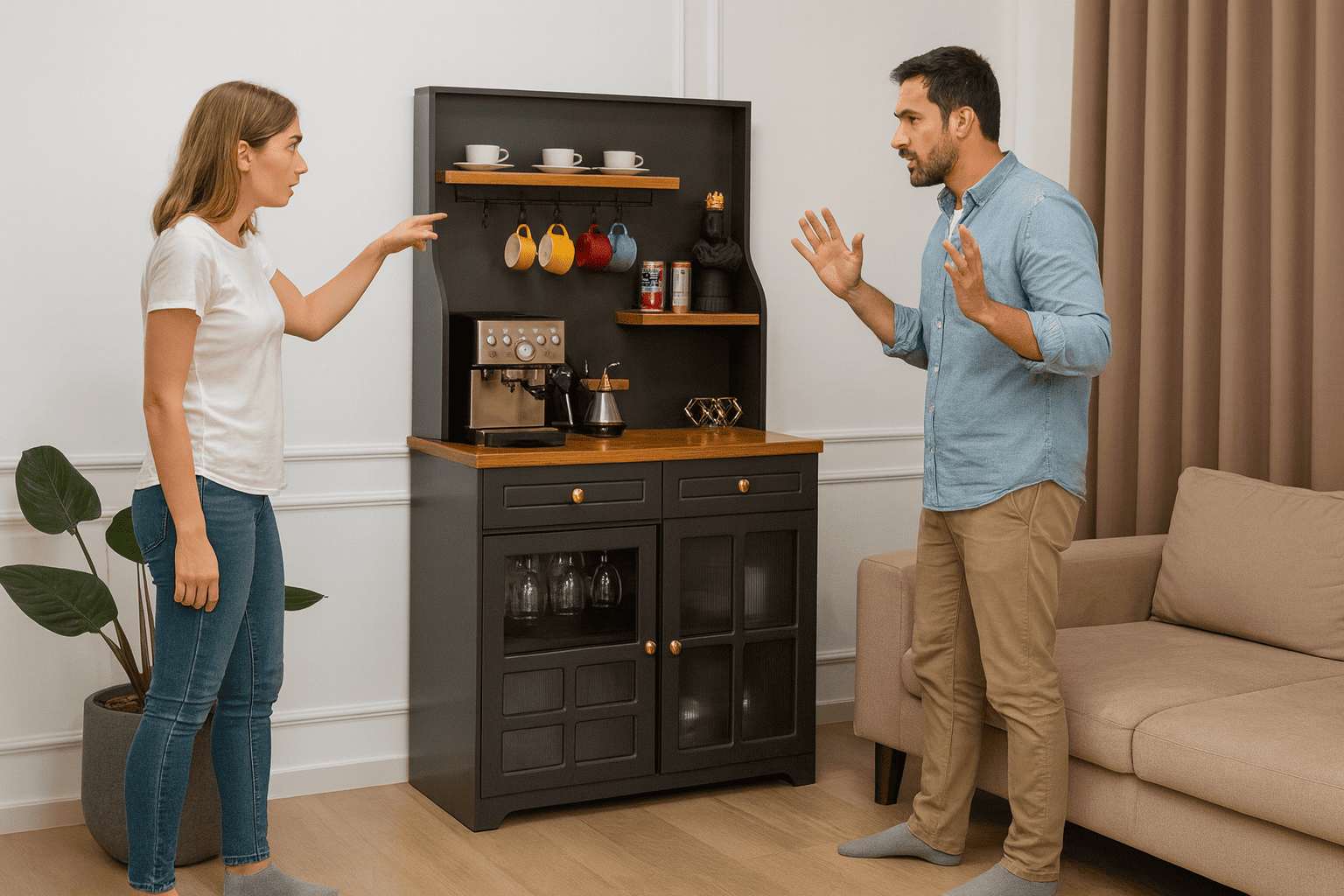 بدترین محل برای قرار دادن کافی بار