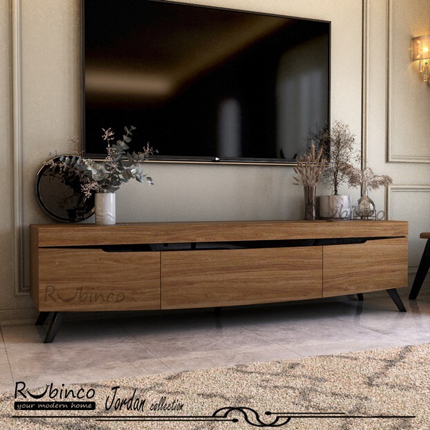 ابعاد میز تلویزیون چگونه باید باشد؟ جدول استاندارد عرض، ارتفاع و عمق