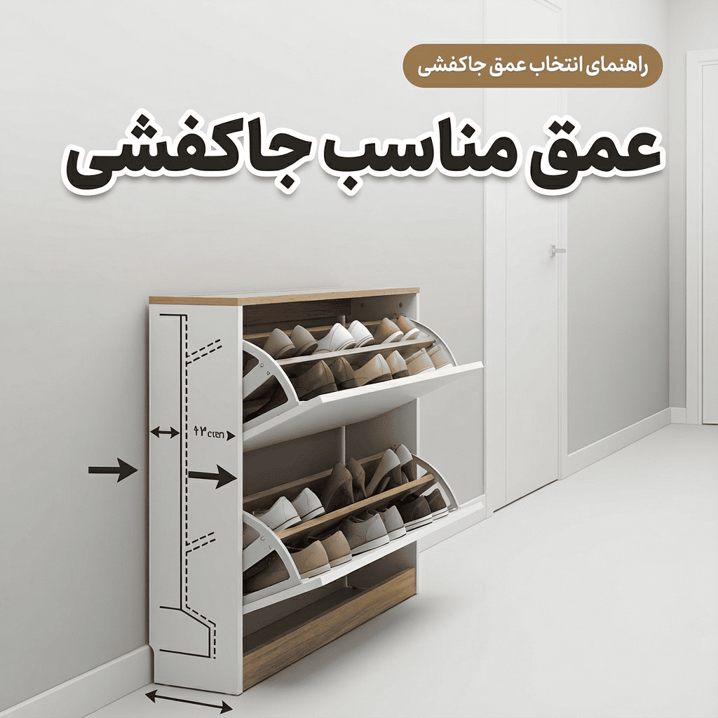 عمق استاندارد جاکفشی