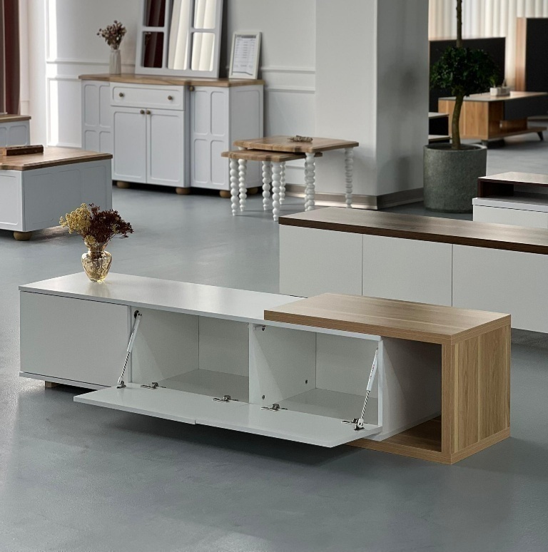 میز تلویزیون پازلی برای دکوراسیون مدرن